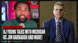 Michigan RB Blake Corum & Head Coach Jim Harbaugh: Exclusive interviews | BIG TEN MEDIA DAYS